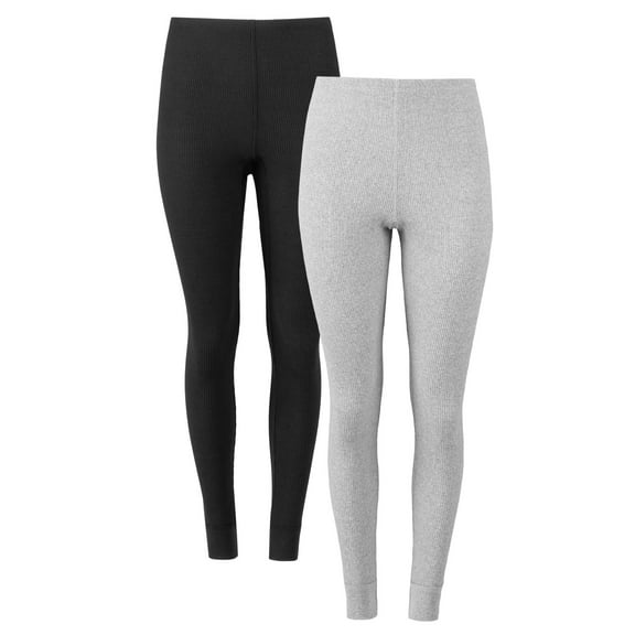 Fruit of the Loom Women's Recycled Waffle Thermal Bottom 2PK, Sizes XS-4XL