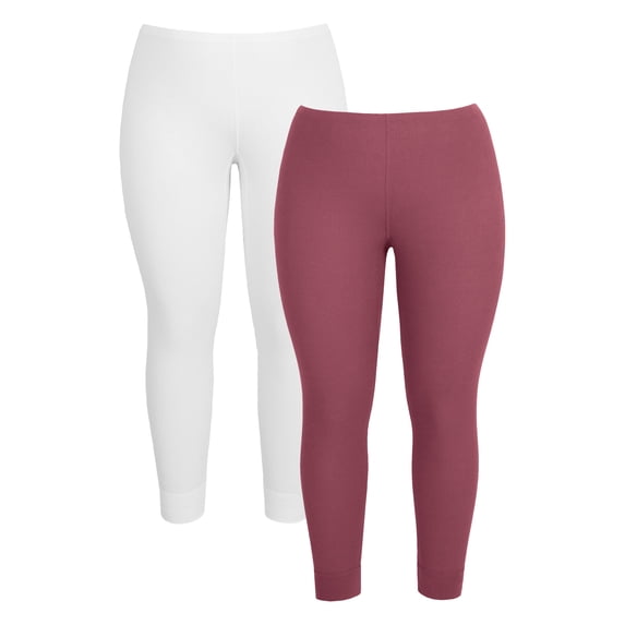 Fruit of the Loom Women's Recycled Waffle Thermal Bottom 2PK, Sizes XS-4XL