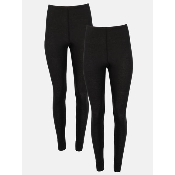 Fruit of the Loom Women's Recycled Waffle Thermal Bottom 2PK, Sizes XS-4X