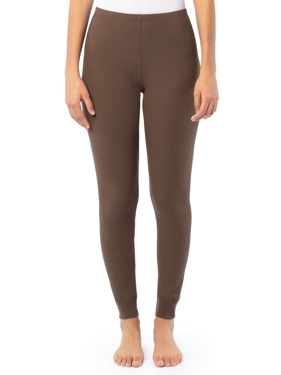 Women's Recycled Waffle Thermal Bottom, Sizes XS-XXL