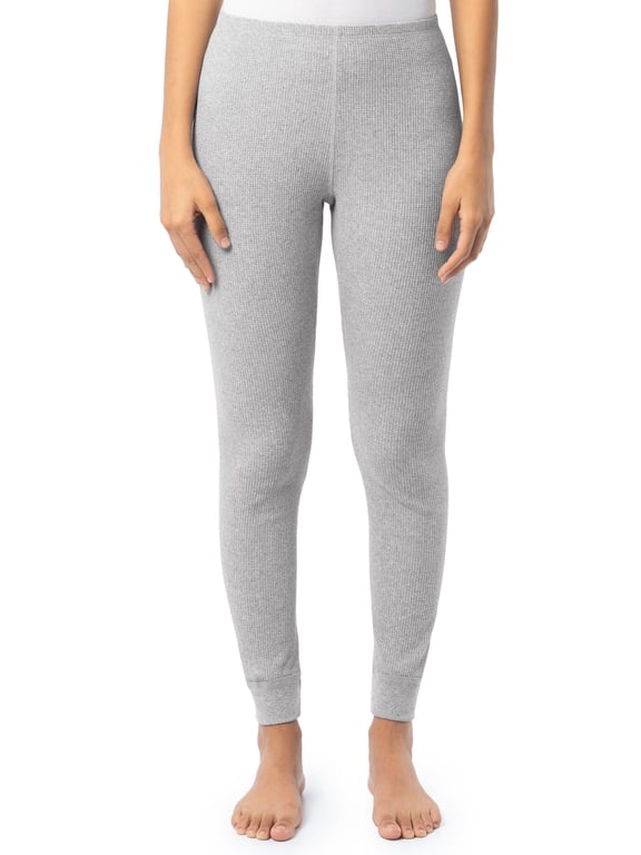Women's Recycled Waffle Thermal Bottom, Sizes XS-XXL