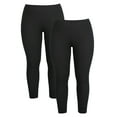 thumbnail image 1 of Fruit of the Loom Women's Recycled Waffle Thermal Top & Bottom Set, Sizes XS-4XL, 1 of 9