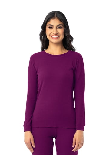 Womens Thermal Tops in Womens Thermal Underwear | Red - Walmart.com