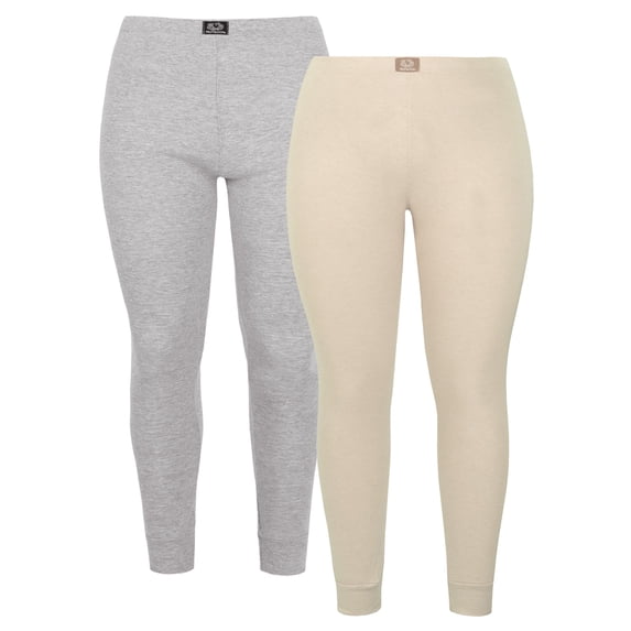 Fruit of the Loom Women's Rib Thermal Bottom 2pk, Sizes XS-4X
