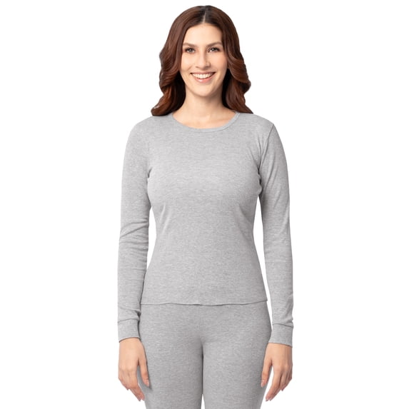 Fruit of the Loom Women's Rib Thermal Top, Sizes XS-4X