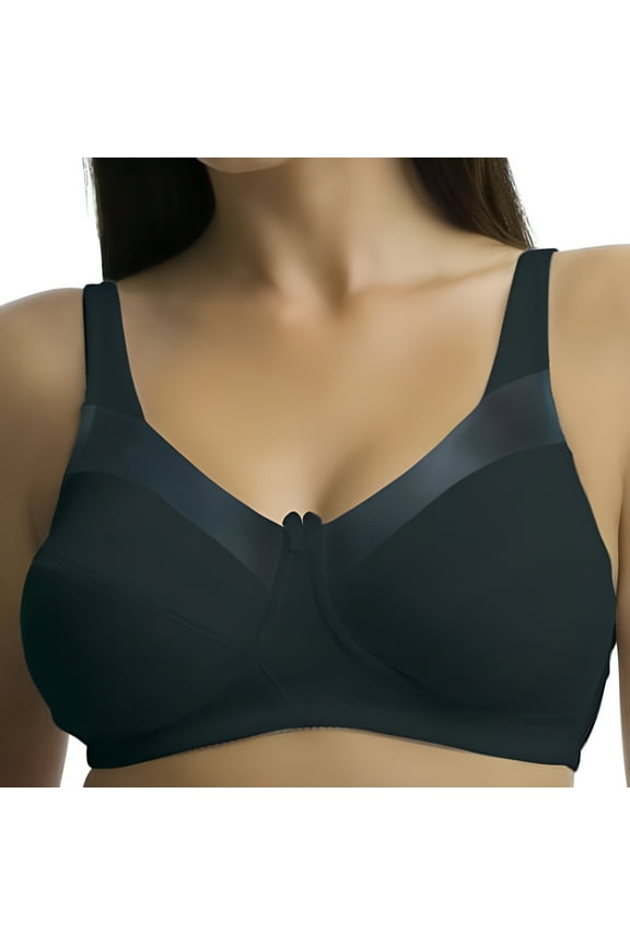Women's Seamed Soft Cup Wirefree Bra