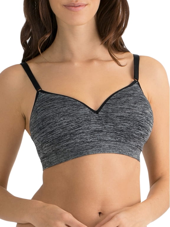 Women's Seamless Wire Free Push Up with Lift Bra, Style FT640