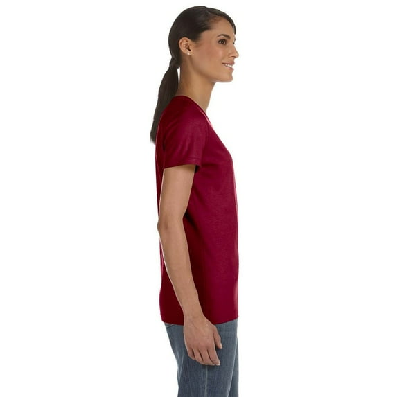 Fruit of the Loom Women's Short Sleeve Cotton Basic T-Shirt L3930R
