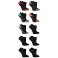 thumbnail image 1 of Fruit of the Loom Women's Soft Flat Knit No Show Socks 10 Pack, 1 of 3