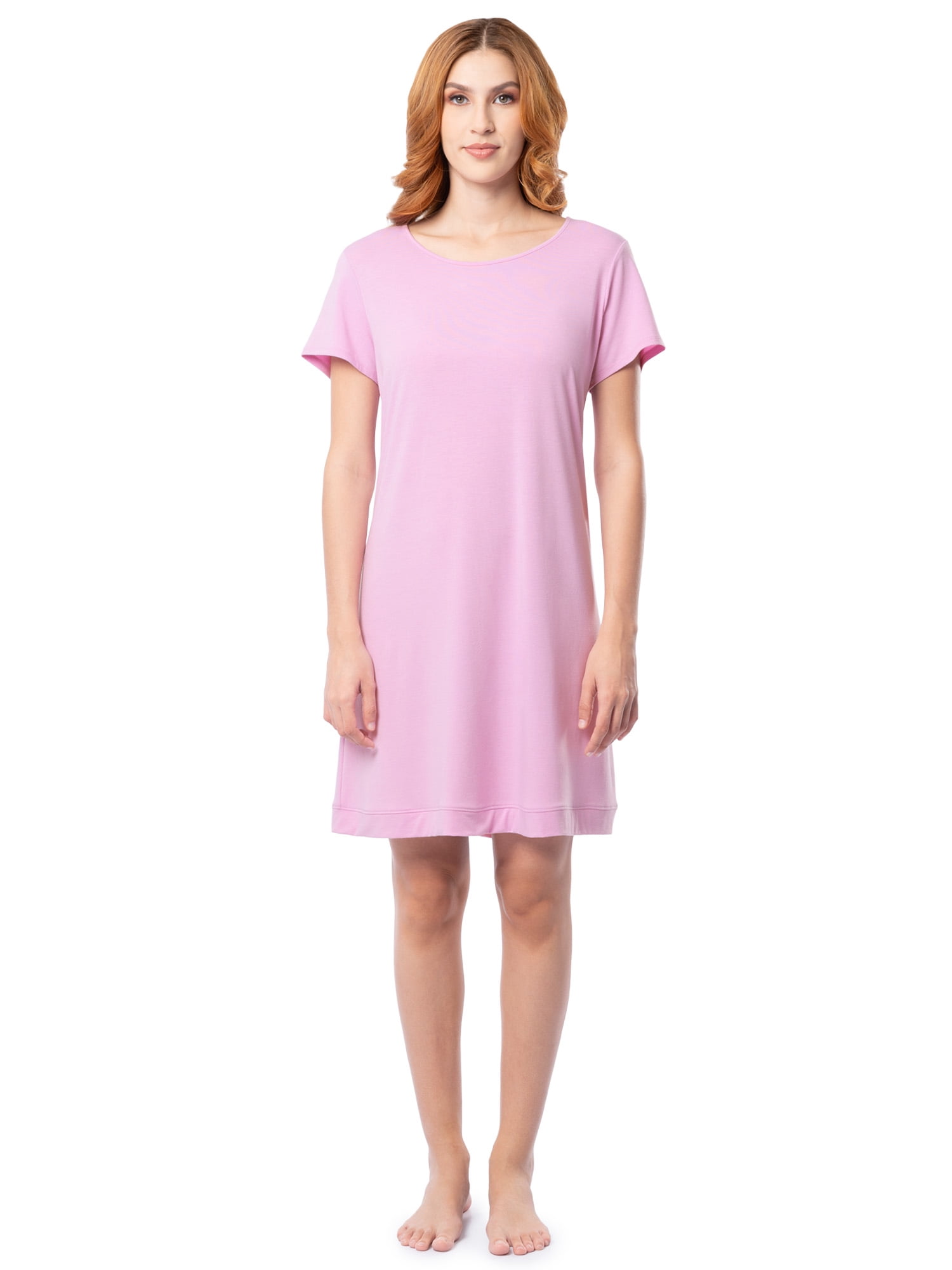 Fruit of the Loom Women's Soft and Breathable Pajama Sleepshirt, Sizes S-5X