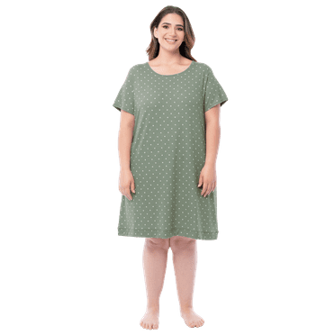 Fruit of the Loom Women's Soft and Breathable Pajama Sleepshirt, Sizes S-5X