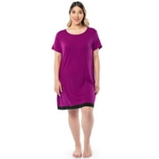 Fruit of the Loom Women's Soft and Breathable Pajama Sleepshirt, Sizes S-5X