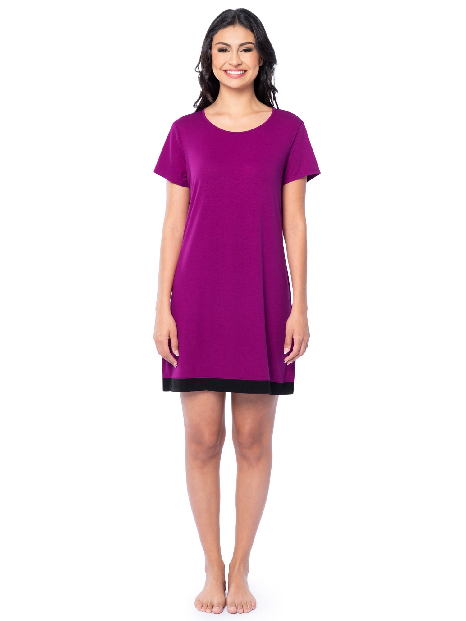 Fruit of the Loom Women's Soft and Breathable Pajama Sleepshirt, Sizes S-5X