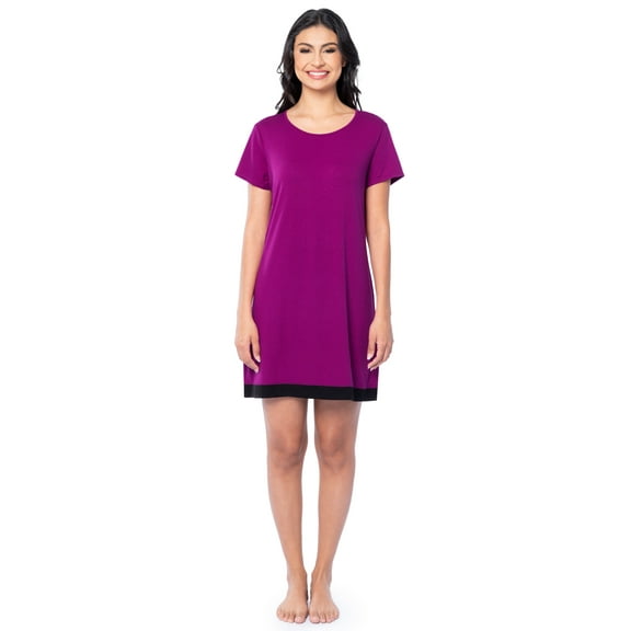 Fruit of the Loom Women's Soft and Breathable Pajama Sleepshirt, Sizes S-5X