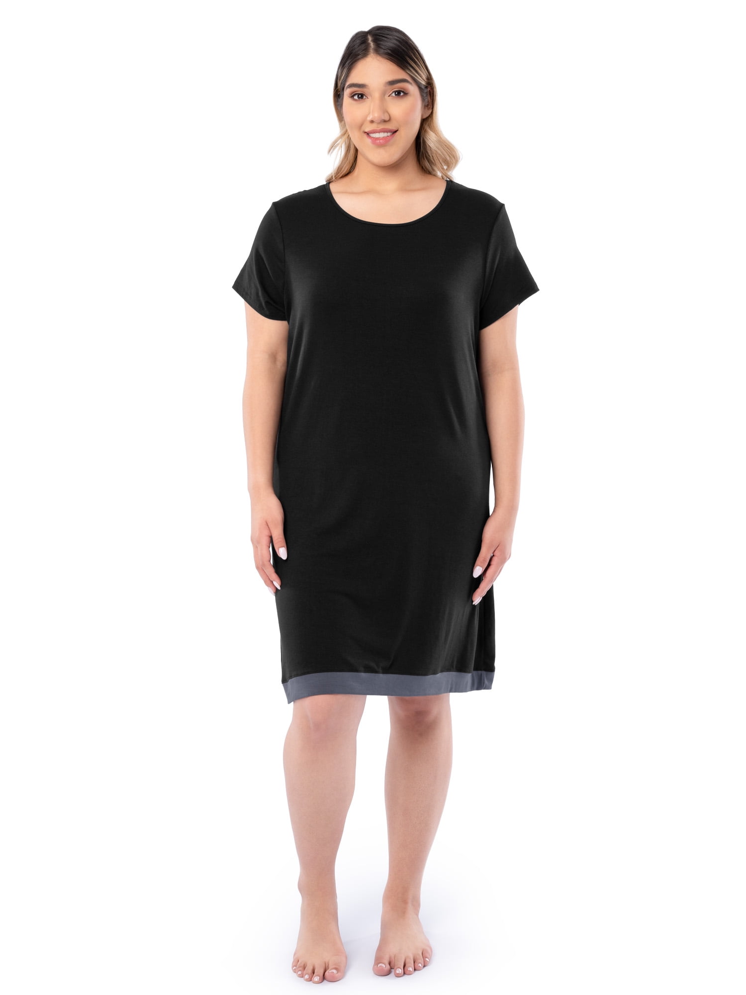 Fruit of the Loom Women's Soft and Breathable Pajama Sleepshirt, Sizes S-5X