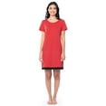 thumbnail image 1 of Fruit of the Loom Women's Soft and Breathable Pajama Sleepshirt, Sizes S-5X, 1 of 8