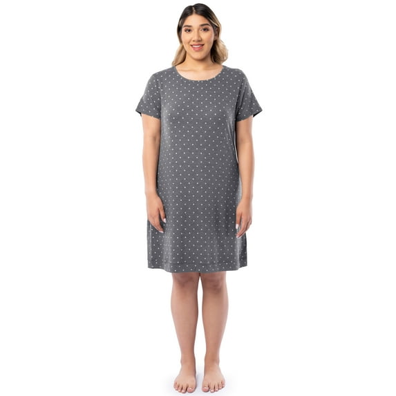 Fruit of the Loom Women's Soft and Breathable Pajama Sleepshirt, Sizes S-5X