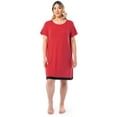 thumbnail image 1 of Fruit of the Loom Women's Soft and Breathable Pajama Sleepshirt, Sizes S-5X, 1 of 7