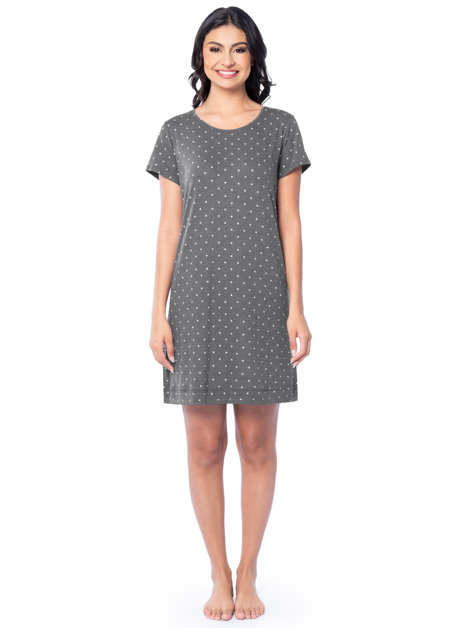 Fruit of the Loom Women's Soft and Breathable Pajama Sleepshirt, Sizes S-5X