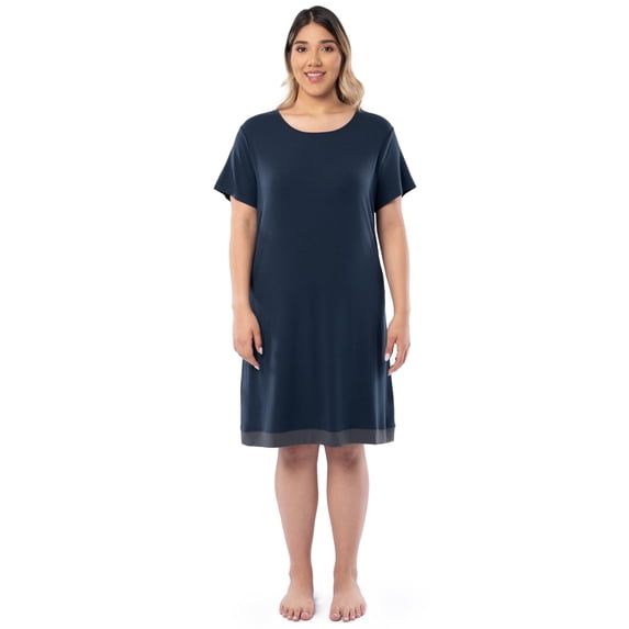 Fruit of the Loom Women's Soft and Breathable Pajama Sleepshirt, Sizes S-5X