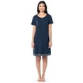 thumbnail image 1 of Fruit of the Loom Women's Soft and Breathable Pajama Sleepshirt, Sizes S-5X, 1 of 9
