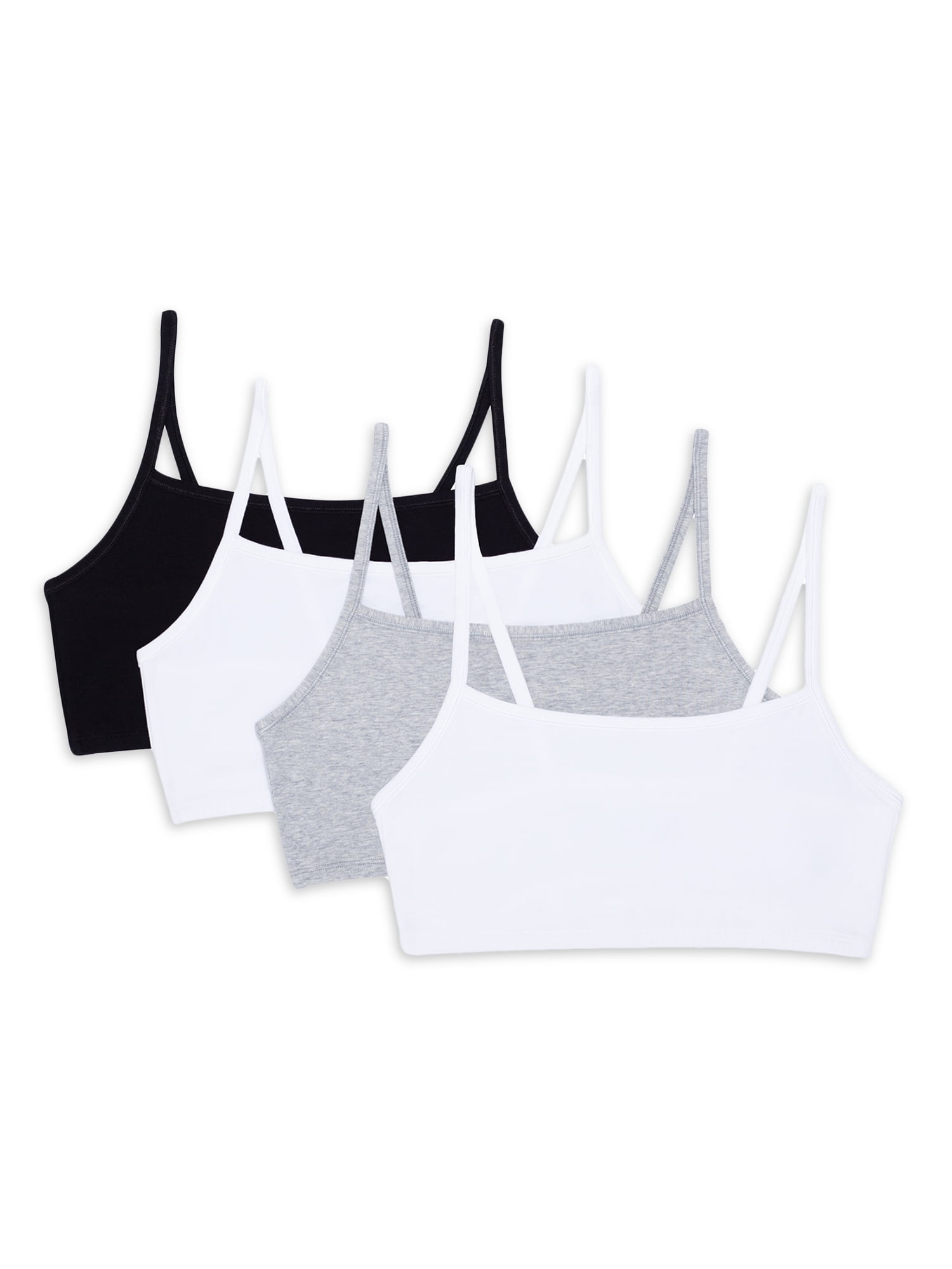 Fruit of the Loom Women's Medium Impact Sports Bras Supports Without Padding