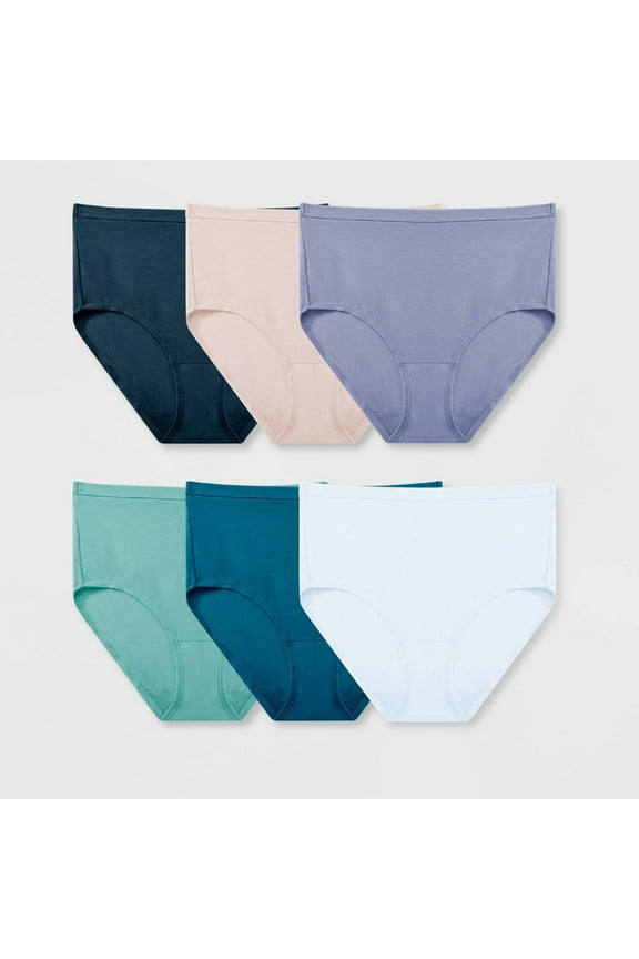 Women's Super Soft/Durable Cotton Supreme Briefs, (7-pack)
