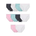 thumbnail image 1 of Fruit of the Loom Women's Tag Free Cotton Bikini Panties, 10 Pack - Assorted Colors, 6, 1 of 5