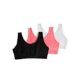 thumbnail image 1 of Fruit of the Loom Women's Tank Style Cotton Sports Bra, 3-Pack, Style-9012, 1 of 8
