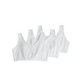 thumbnail image 1 of Fruit of the Loom Women's Tank Style Cotton Sports Bra, 3-Pack, Style-9012, 1 of 4