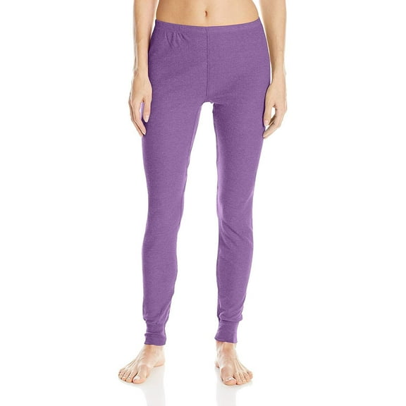 Fruit of the Loom Women's Thermal Underwear Bottom (XX-Large, Purple)