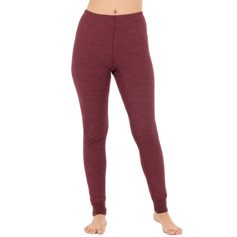 Fruit of the loom 2025 women's waffle thermal pant