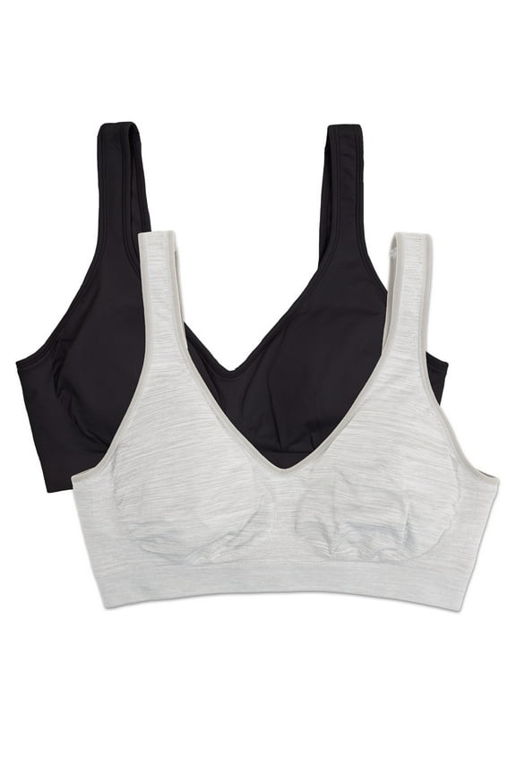 Women's 2-Pack Wireless Seamless Bra