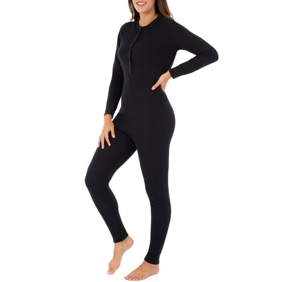 Fruit of the Loom Women's & Women's Plus Waffle Thermal Union Suit Pajama
