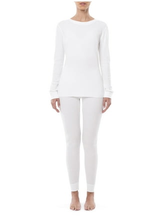 Ladies Thermal Underwear - Vest, Short /Long Sleeved, Long John-  White&Black New
