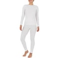 thumbnail image 1 of Fruit of the Loom Women's and Women's Plus Long Underwear Thermal Waffle Top and Bottom Set, 1 of 13