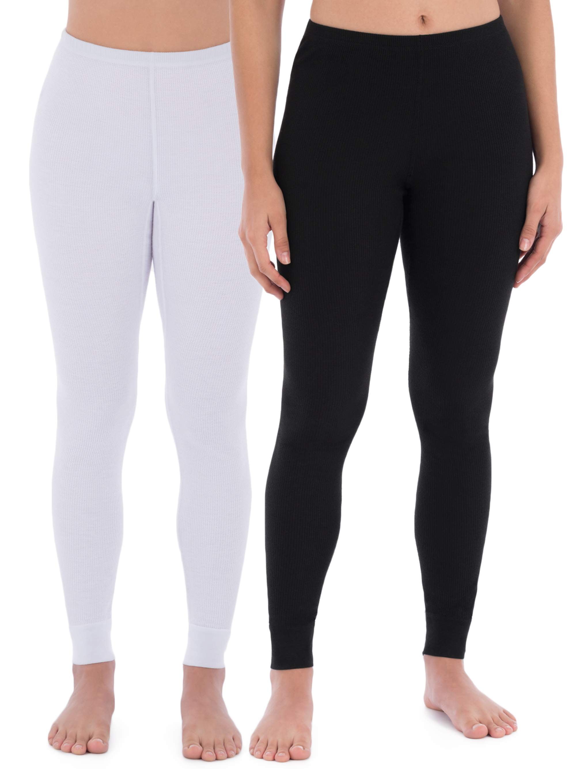 Fruit of the Loom Women's and Women's Plus Long Underwear Waffle