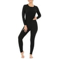 thumbnail image 1 of Fruit of the Loom Women's and Women's Plus Thermal Waffle Sleep Top and Bottom- 2 Pack Set, 1 of 3