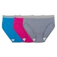 thumbnail image 1 of Fruit of the Loom Womens 3-Pack Assorted Cotton Panties Multi 8, 1 of 2
