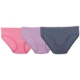 thumbnail image 1 of Fruit of the Loom Womens 3-Pack Bikinis(Assorted  5), 1 of 1