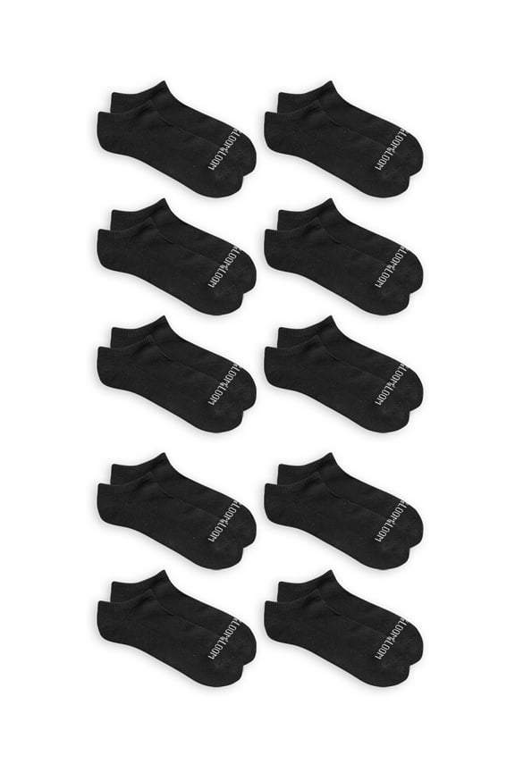 Womens Everyday Soft Cushioned No Show Socks, 10-Pack