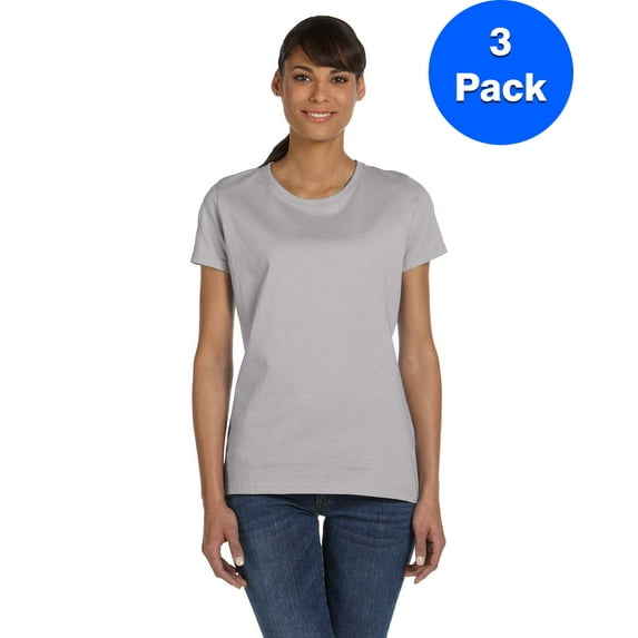 Fruit of the Loom Womens HD T-Shirt L3930R (3 PACK)