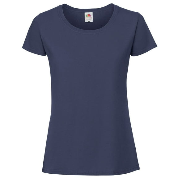 Fruit of the Loom Womens Iconic 195 Premium Ringspun Cotton T-Shirt