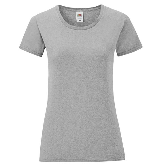 Fruit of the Loom Womens Iconic Heather T-Shirt