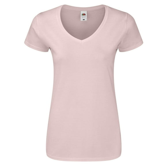 Fruit of the Loom Womens Iconic V Neck T-Shirt