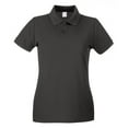 thumbnail image 1 of Fruit of the Loom Womens Lady Fit Short-Sleeved Polo Shirt, 1 of 4