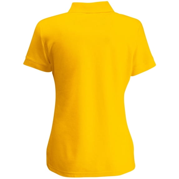 Fruit of the Loom Womens Lady Fit Short-Sleeved Polo Shirt