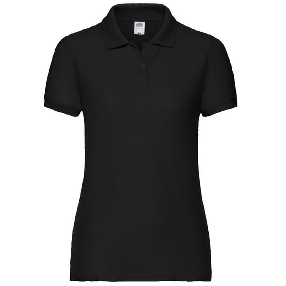 Fruit of the Loom Womens Lady Fit Short-Sleeved Polo Shirt