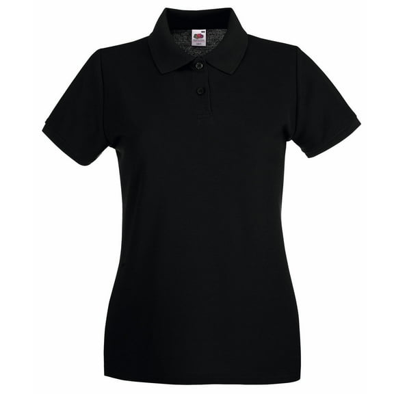 Fruit of the Loom Womens Premium Fitted Short-Sleeved Polo Shirt