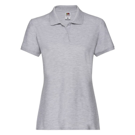 Fruit of the Loom Womens Premium Fitted Short-Sleeved Polo Shirt